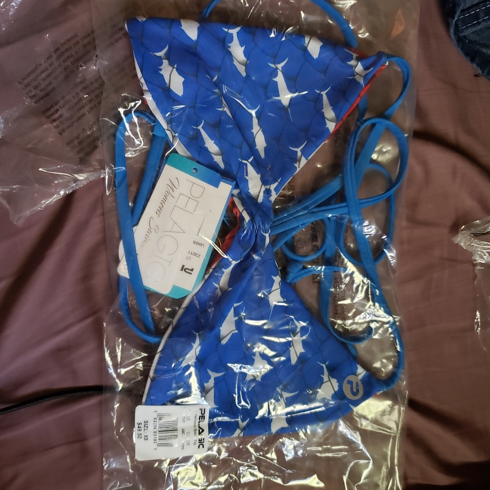 Brand new pelagic bikini top